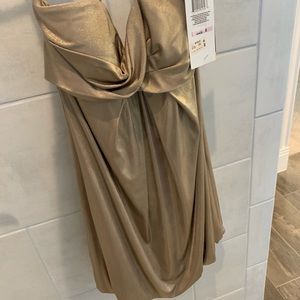 Beautiful gold shimmer dress